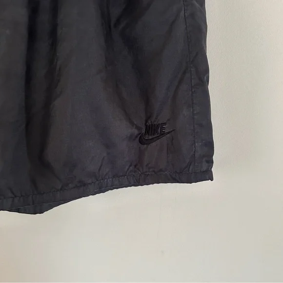 Vintage Nike Flight Nylon Shorts Black Large - Picture 4 of 6